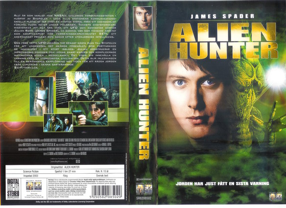 ALIEN HUNTER (VHS-omslag)