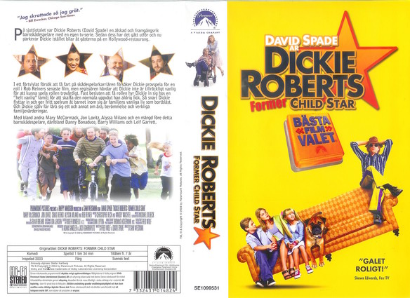 DICKIE ROBERTS FORMER CHILD STAR (VHS)