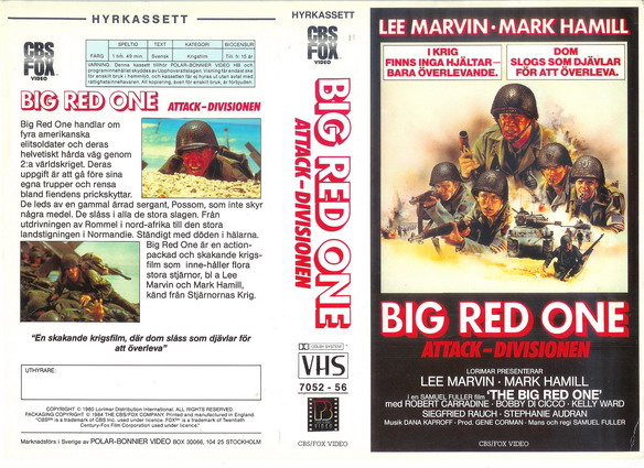 BIG RED ONE (Video 2000)