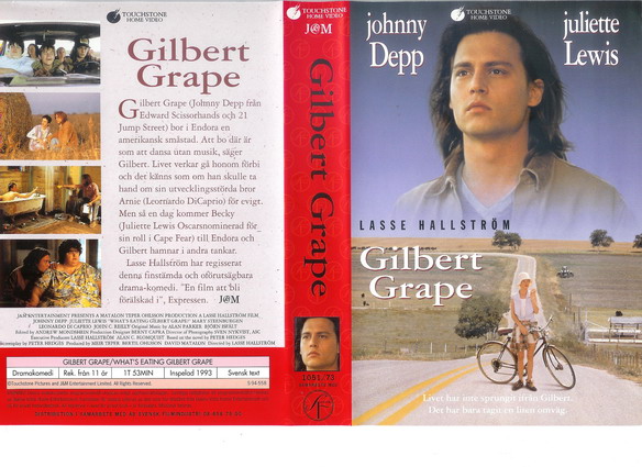 GILBERT GRAPE (VHS)