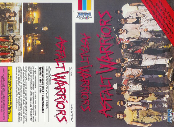 ASFALT WARRIORS  (VHS)