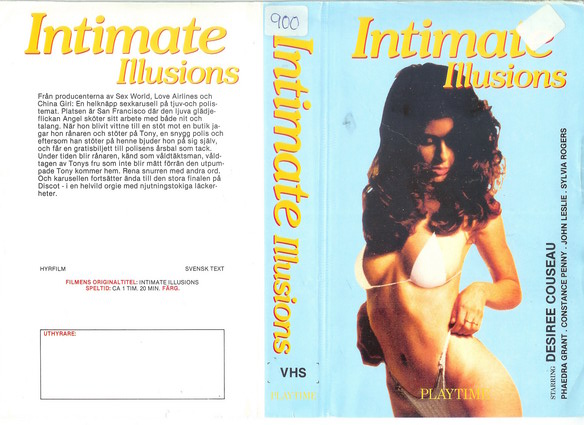 INTIMATE ILLUSIONS (vhs-omslag)